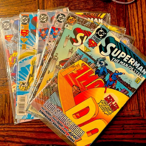 1994 Superman The Man of Steel lot - Picture 1 of 7
